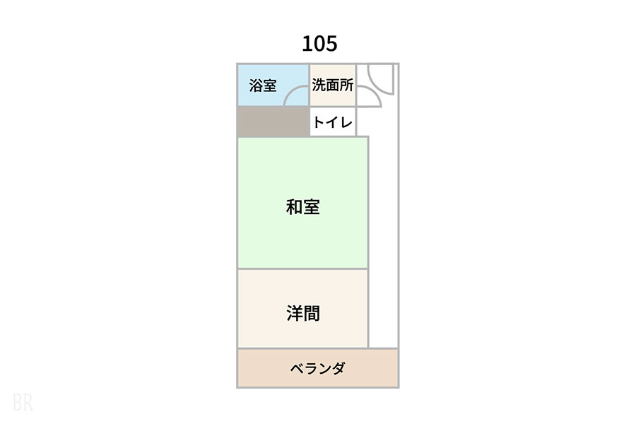 和室8畳+洋間6畳