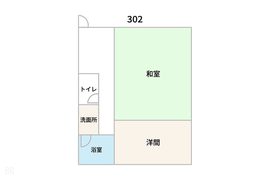 展望ヒノキ客室風呂