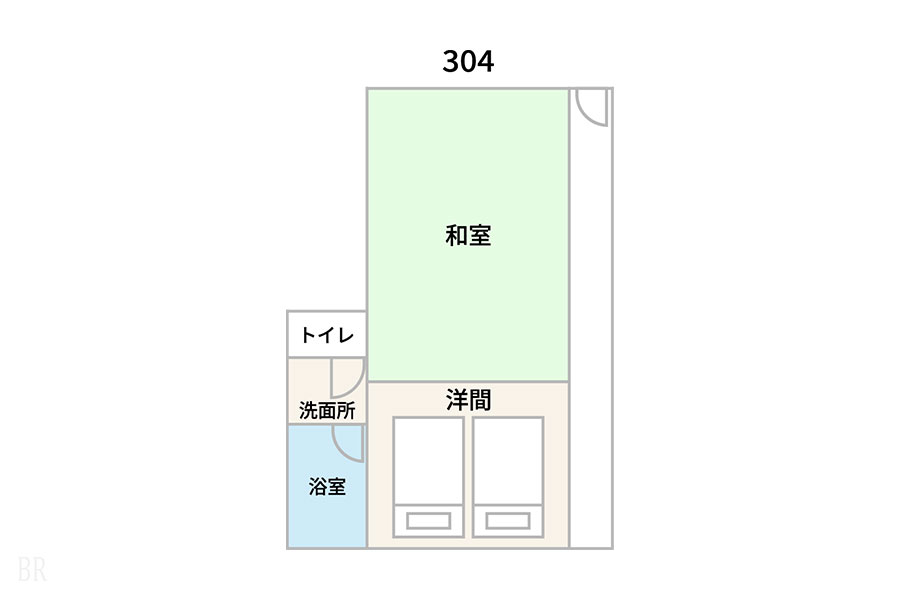 和室10畳+洋間6畳